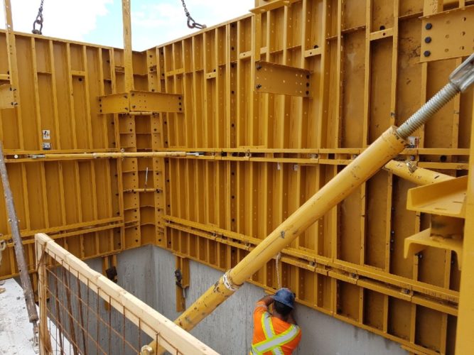 Efco Wall Forming Concrete Pump Contractor