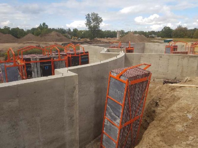 Curved Concrete Forming